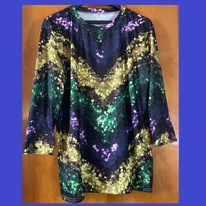 Ladies Mardi Gras shirt